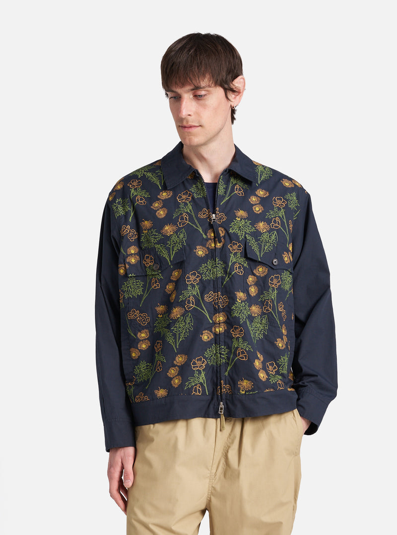 Flower Mountain x Universal Works Navy Broadcloth E130 Jacket