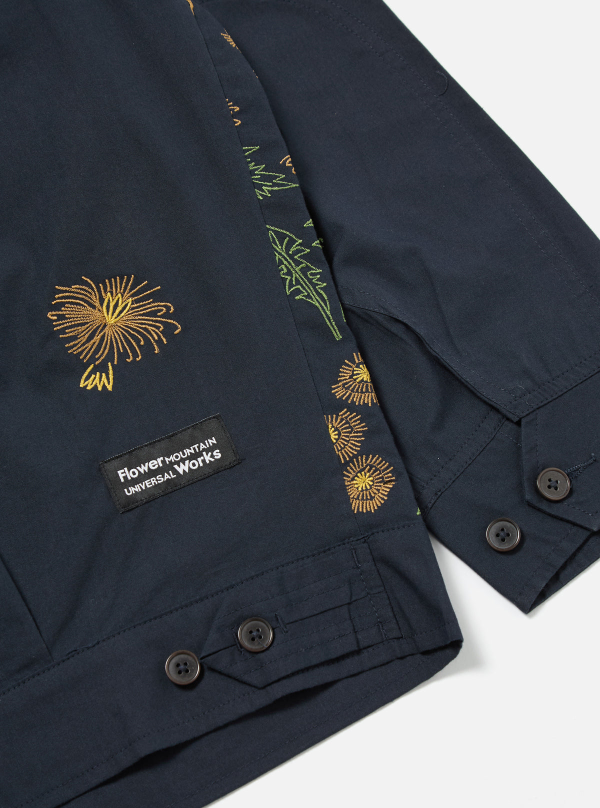 Flower Mountain x Universal Works Navy Broadcloth E130 Jacket