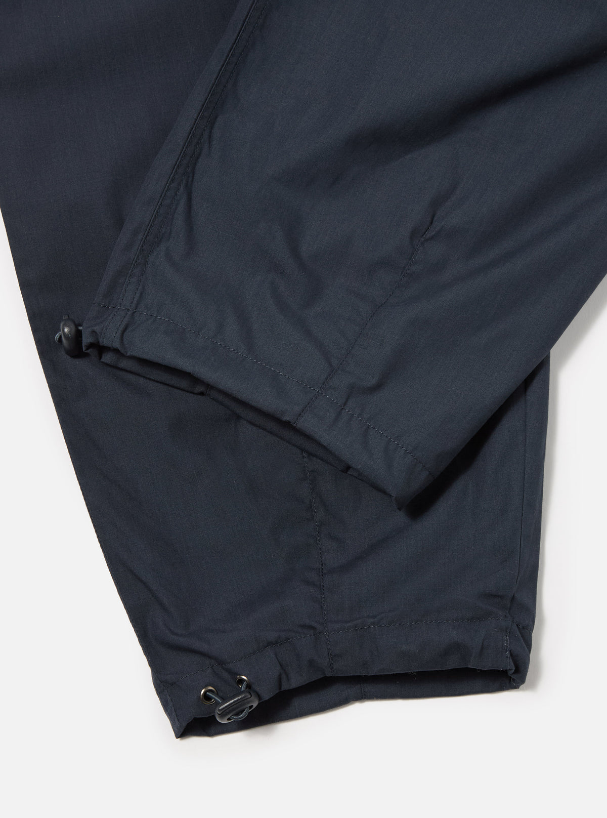 Navy Recycled Polytech Loose Pilot Trouser