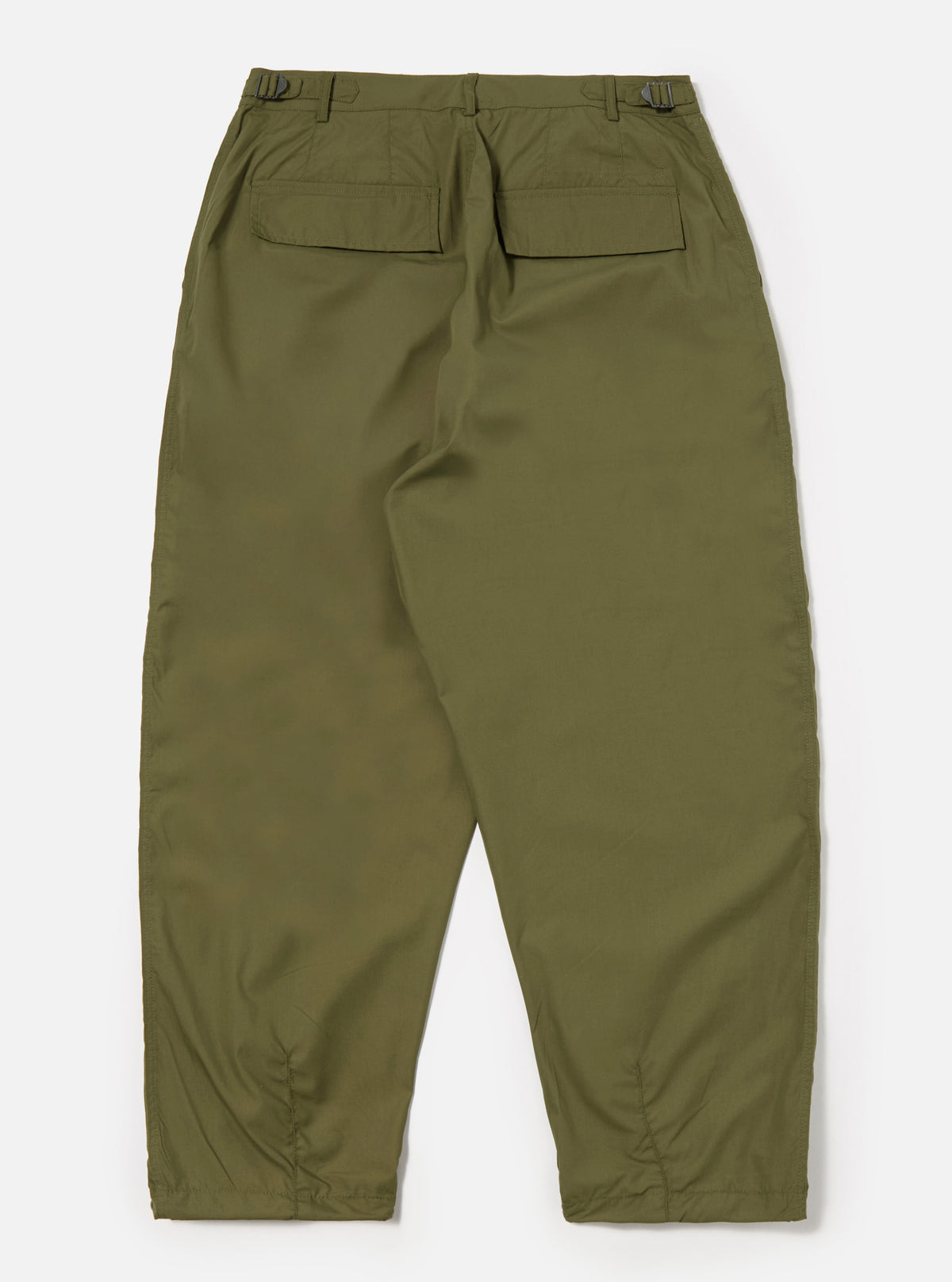 Olive Recycled Polytech Loose Pilot Trouser