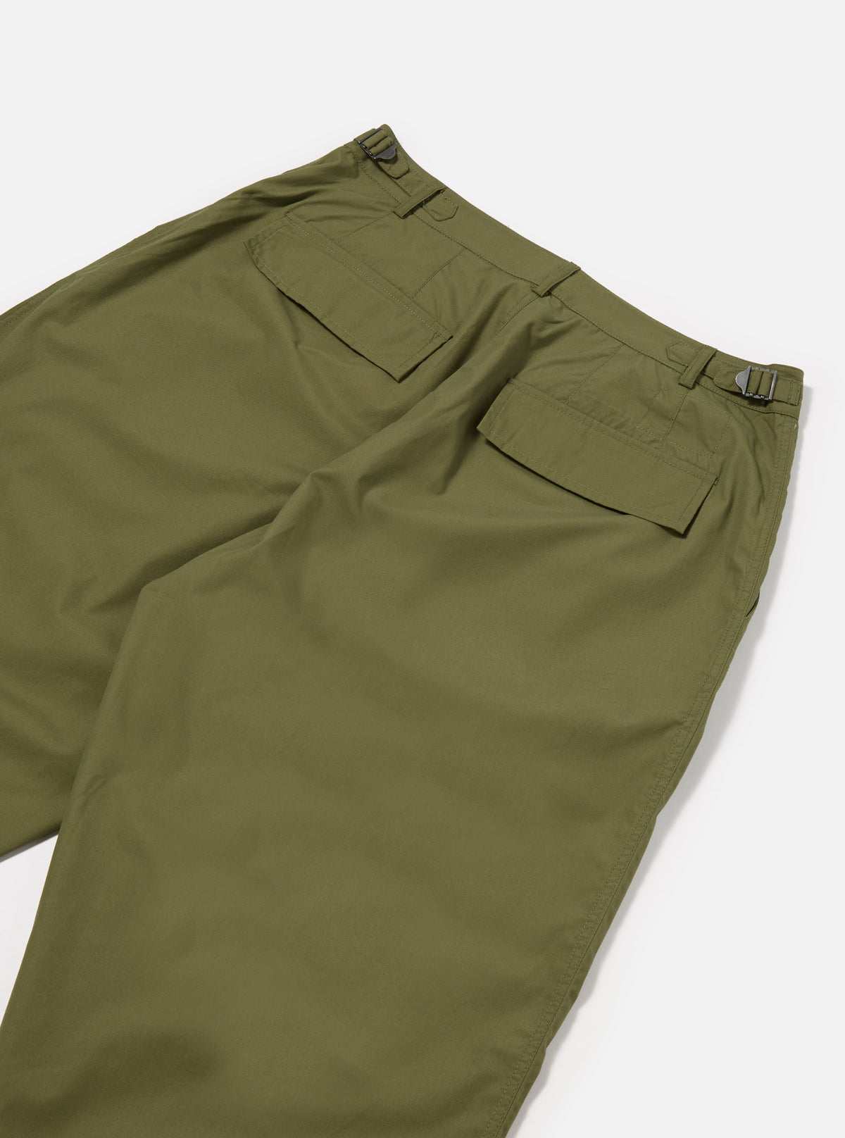 Olive Recycled Polytech Loose Pilot Trouser