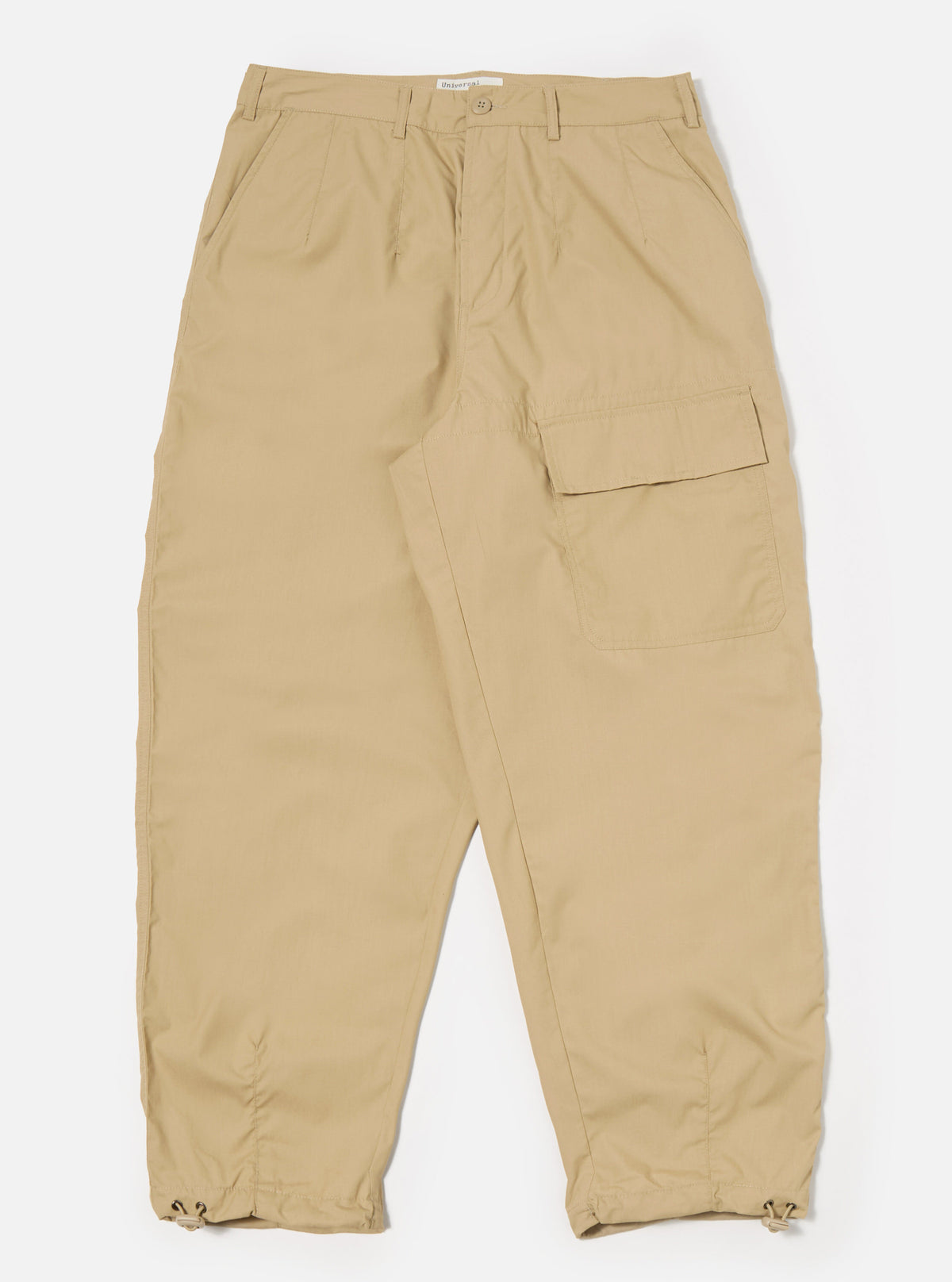 Sand Recycled Polytech Loose Pilot Trouser