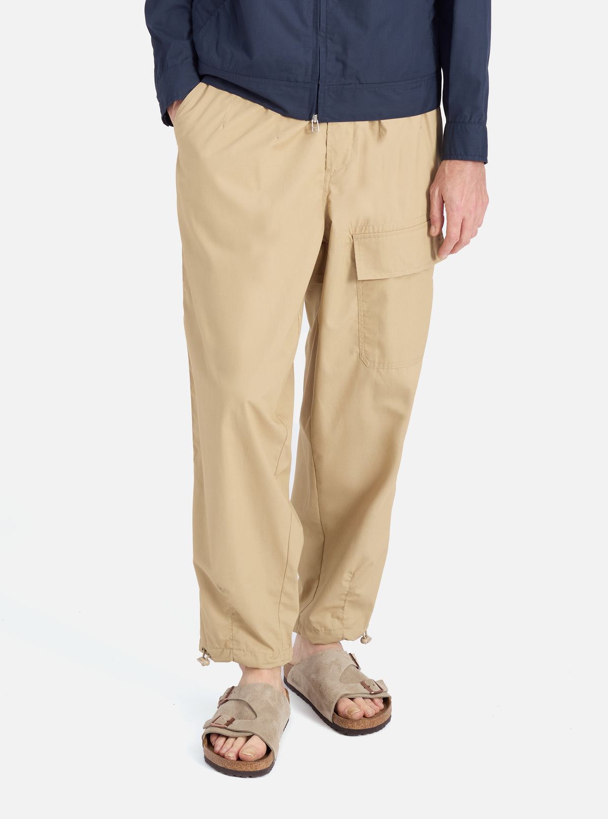 Sand Recycled Polytech Loose Pilot Trouser