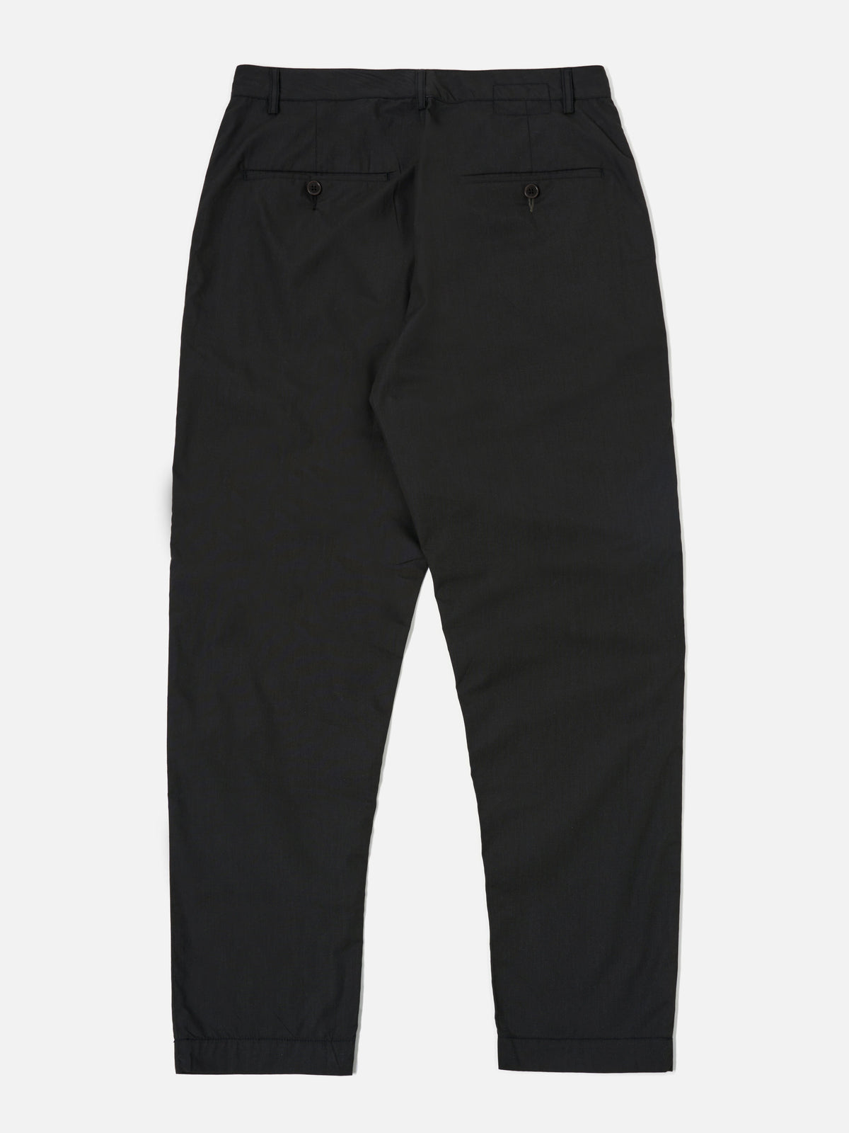 Black Recycled Polytech Military Chino
