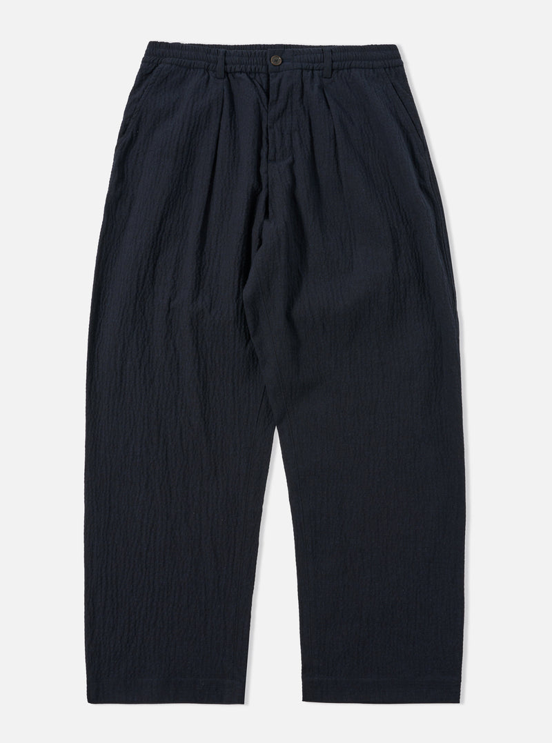 Dark Navy Ospina Cotton Oxford Pant
