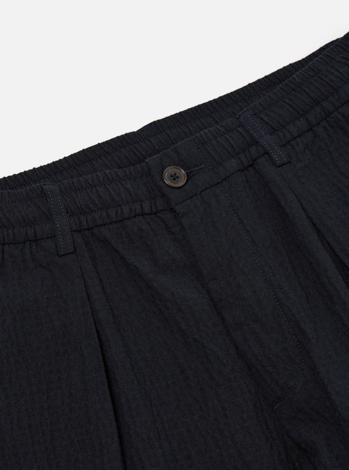 Dark Navy Ospina Cotton Oxford Pant