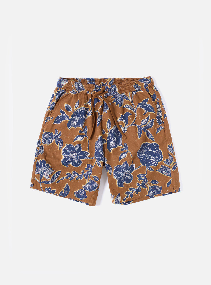Gold Japanese Flower Simple Short