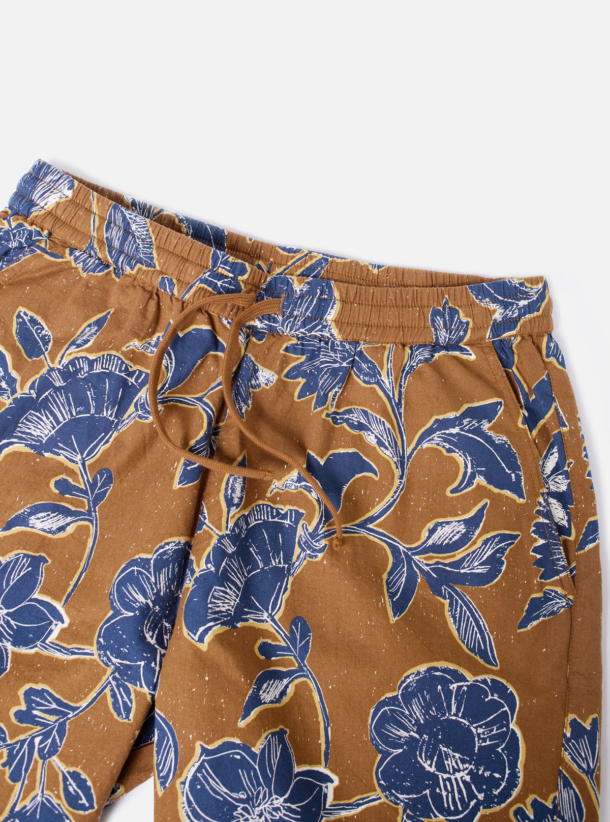 Gold Japanese Flower Simple Short