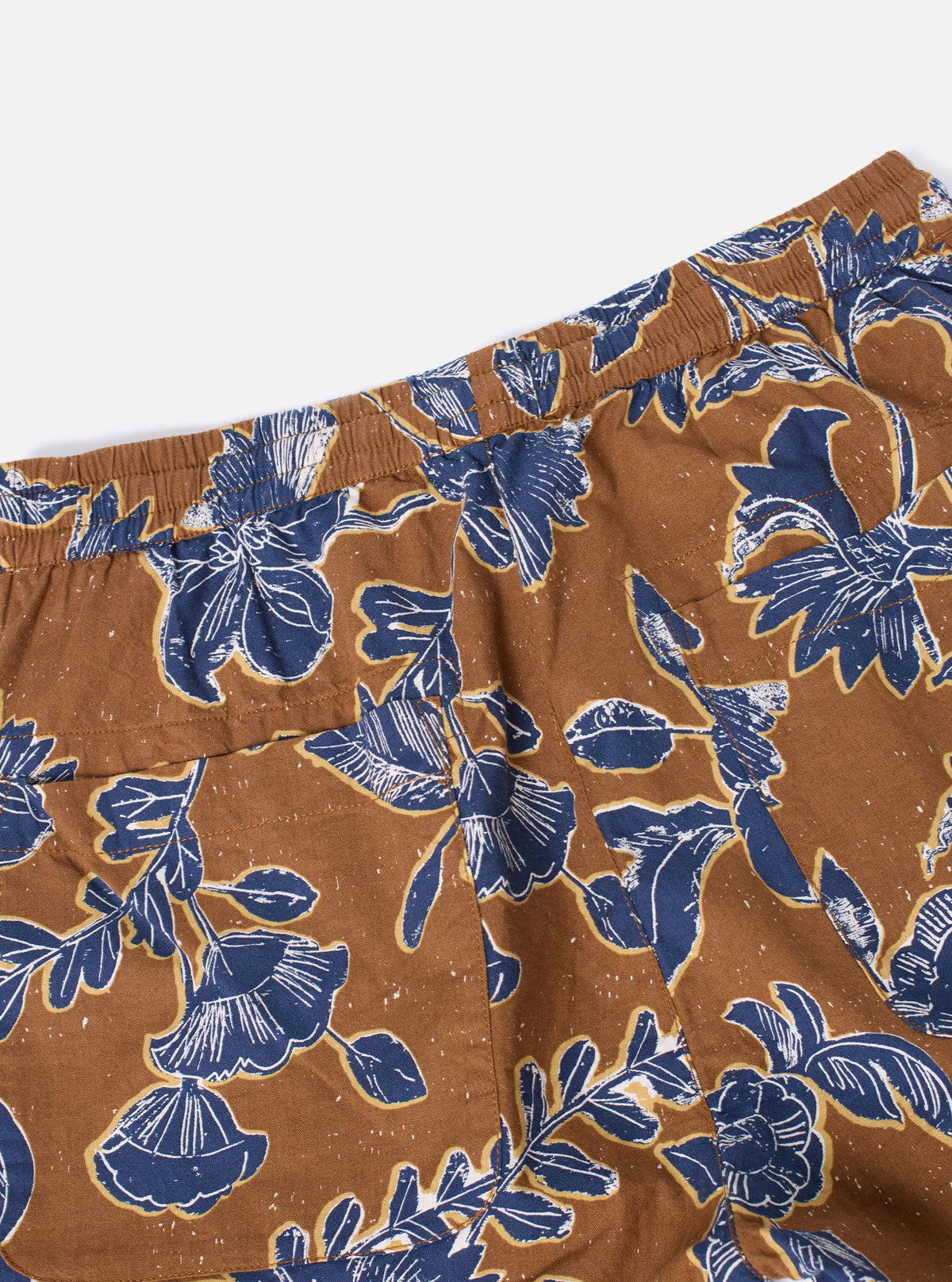 Gold Japanese Flower Simple Short