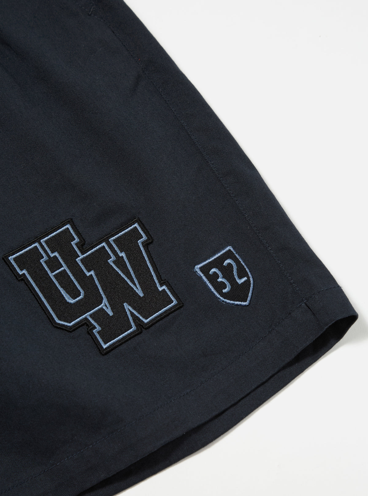 Navy Twill/Badges Simple Short