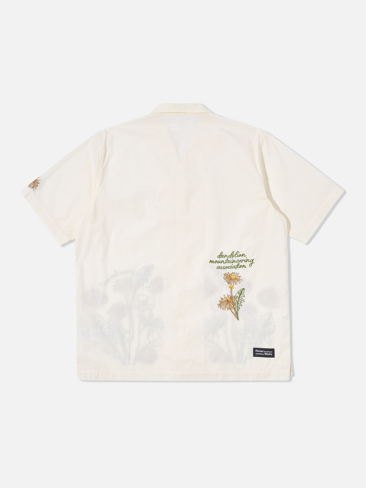 Flower Mountain x Universal Works Ecru Broadcloth Minari Shirt