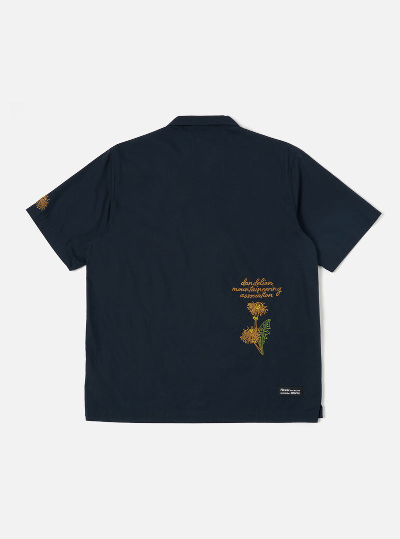 Flower Mountain x Universal Works Navy Broadcloth Minari Shirt