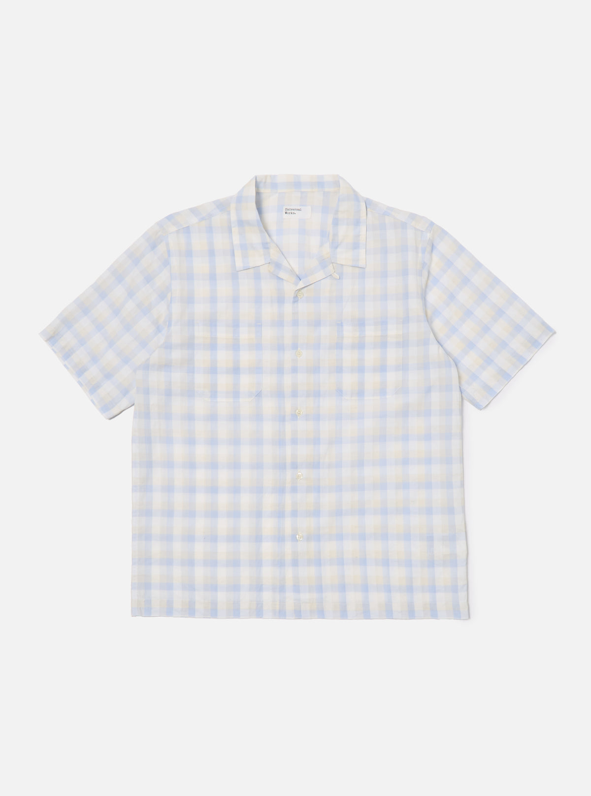 Blue Pastel Check Sal Road Shirt