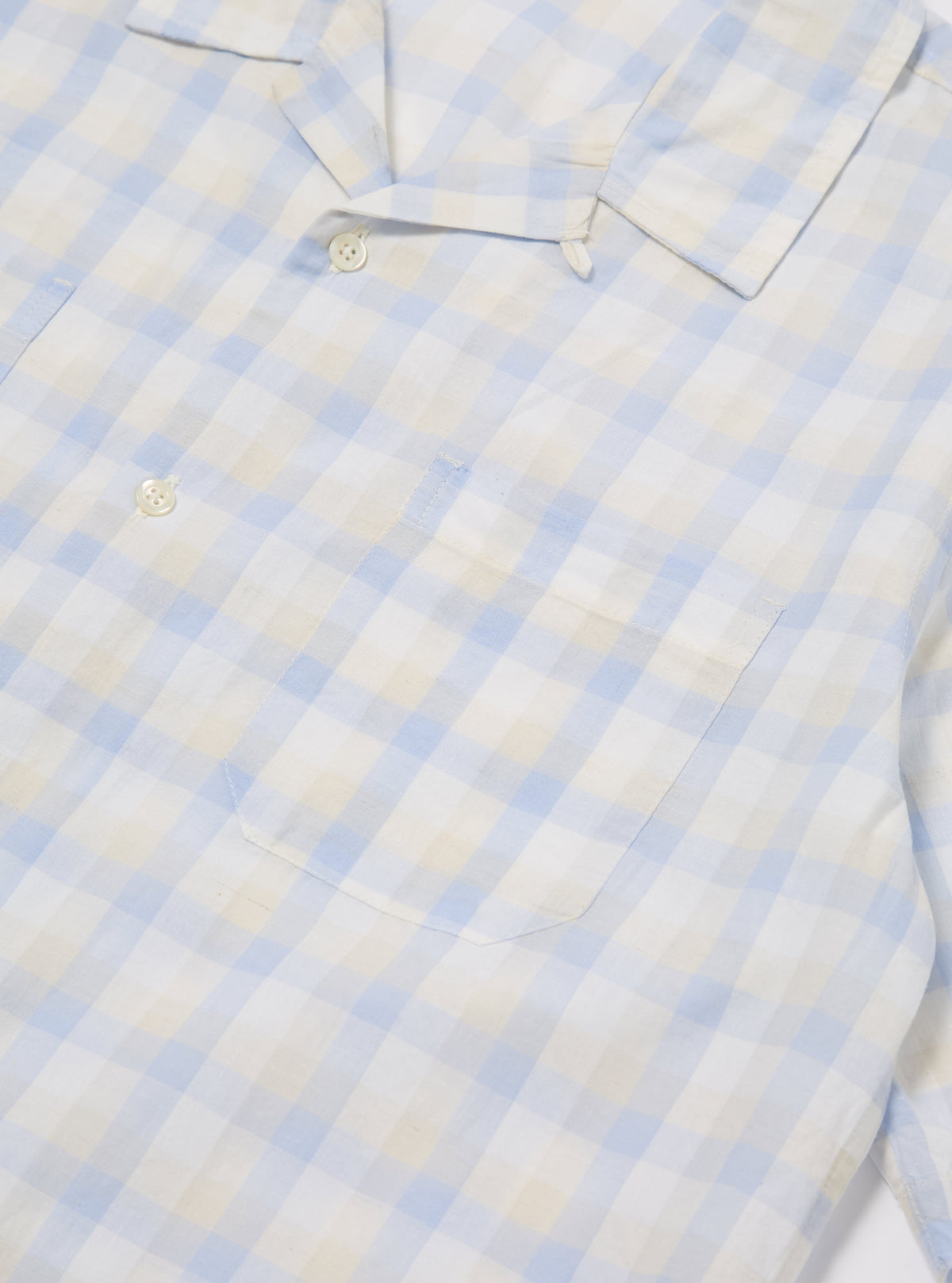 Blue Pastel Check Sal Road Shirt