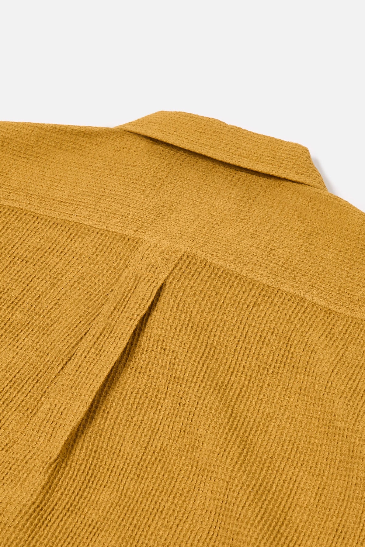 Camel Japanese Waffle Tech Overshirt