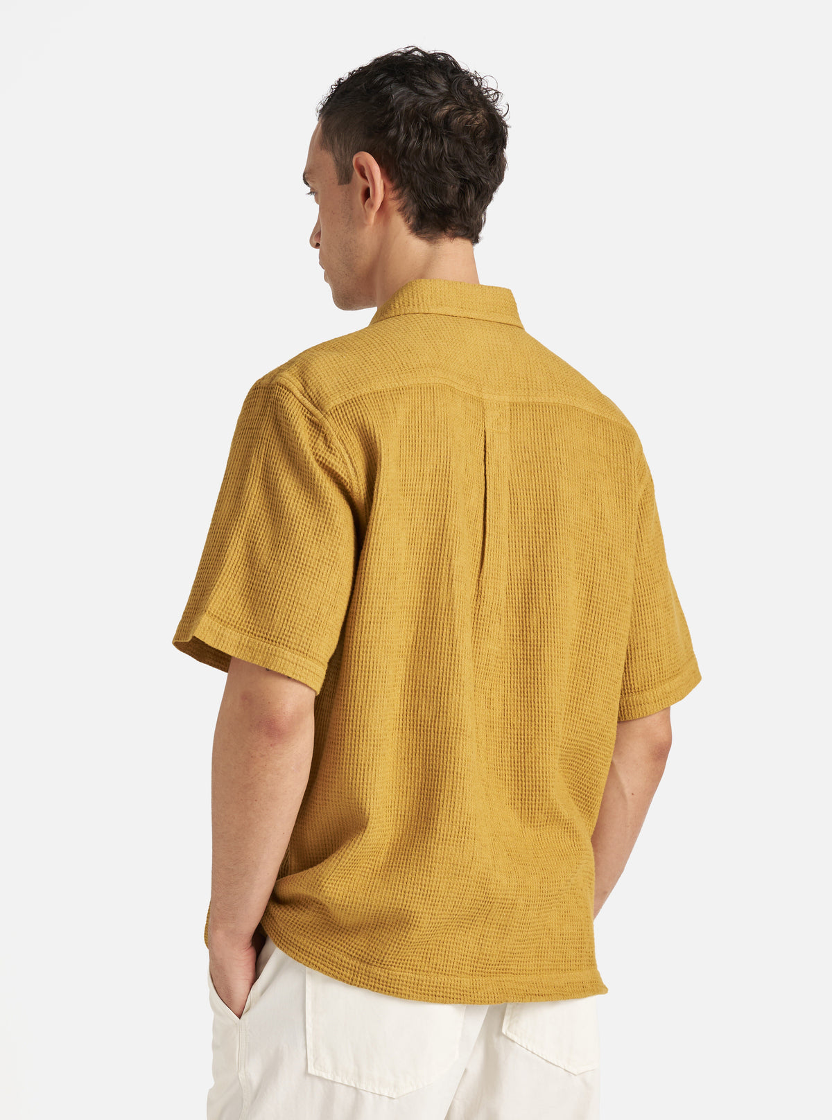 Camel Japanese Waffle Tech Overshirt