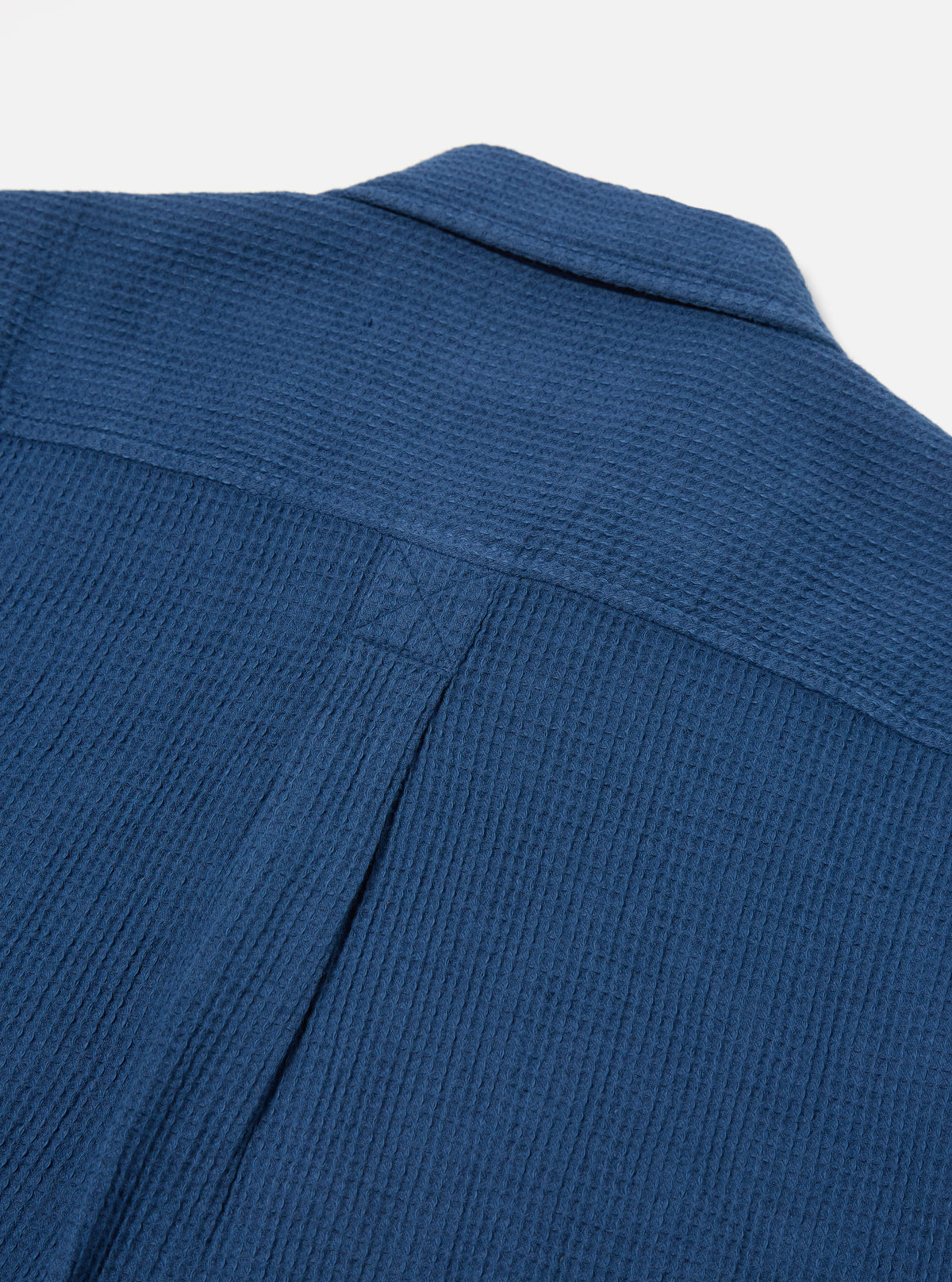 Navy Japanese Waffle Tech Overshirt