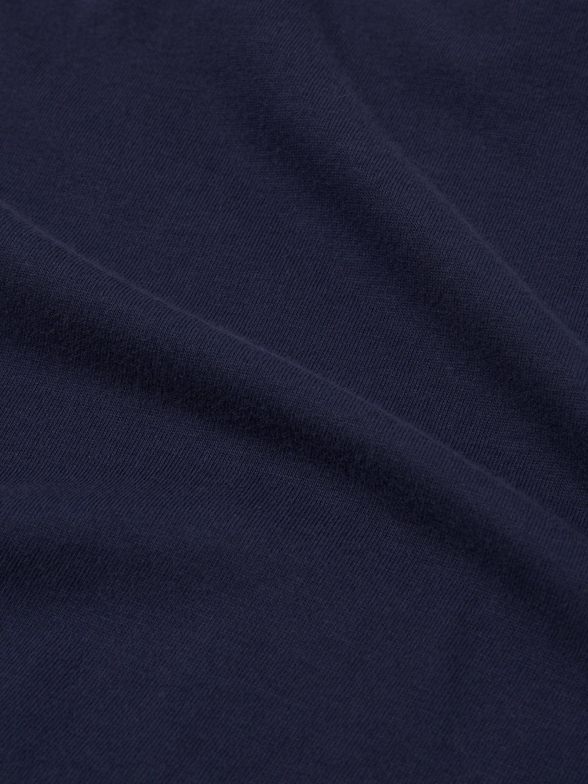 Navy Single Jersey L/S Tee