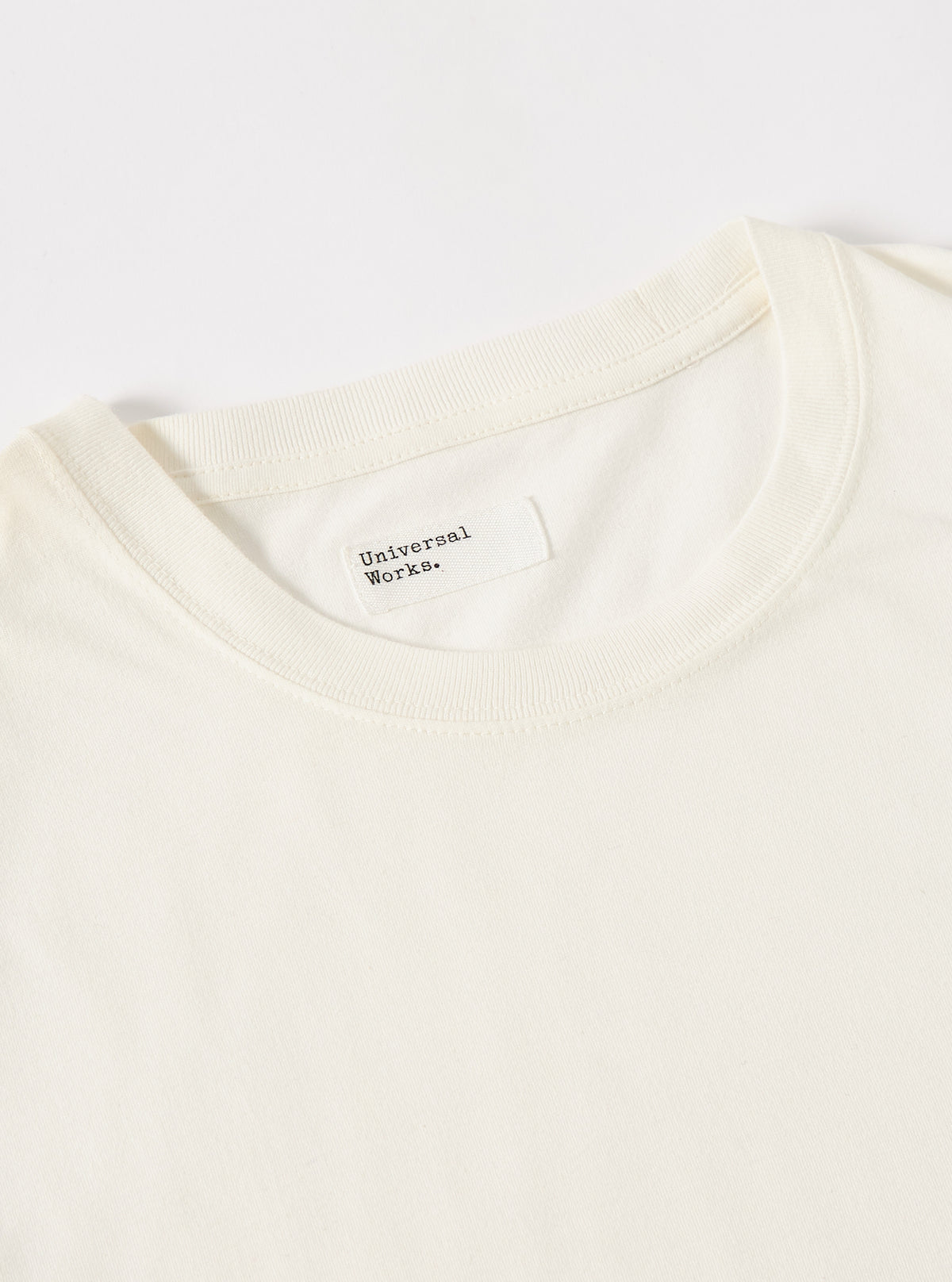 Ecru Single Jersey Loose Tee