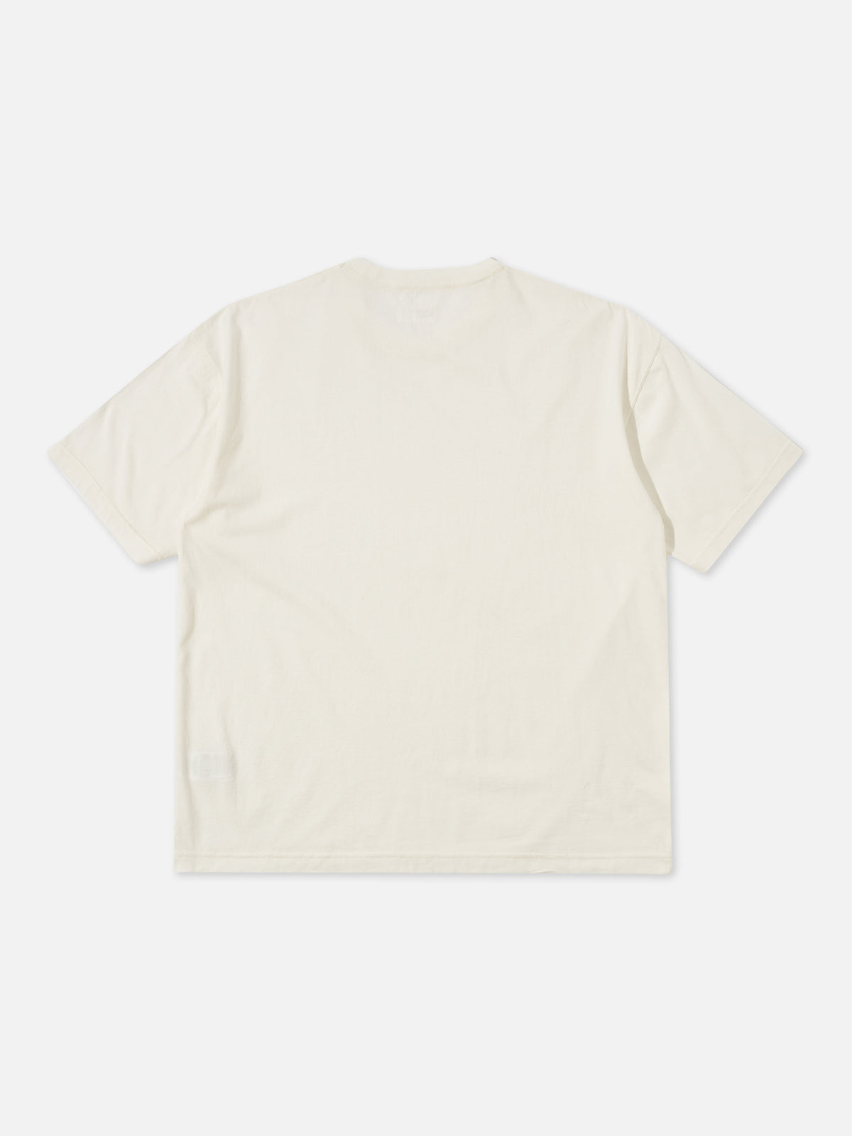 Ecru Single Jersey Loose Tee