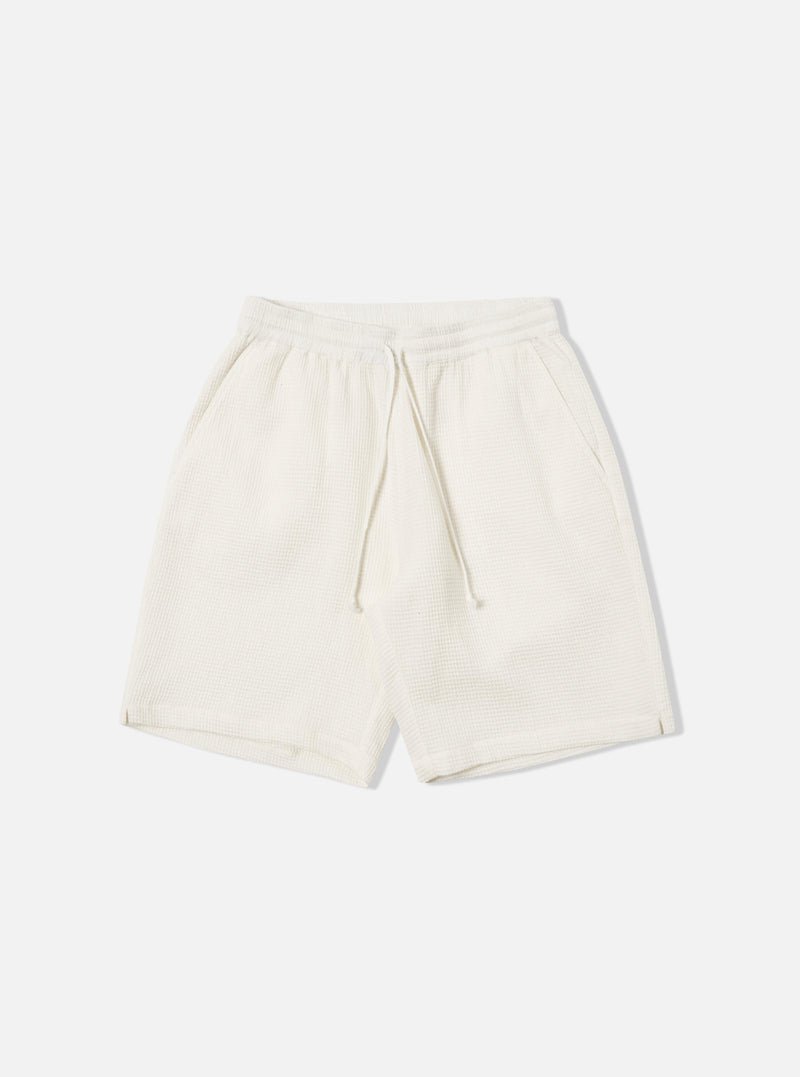 Ecru Japanese Waffle Simple Short