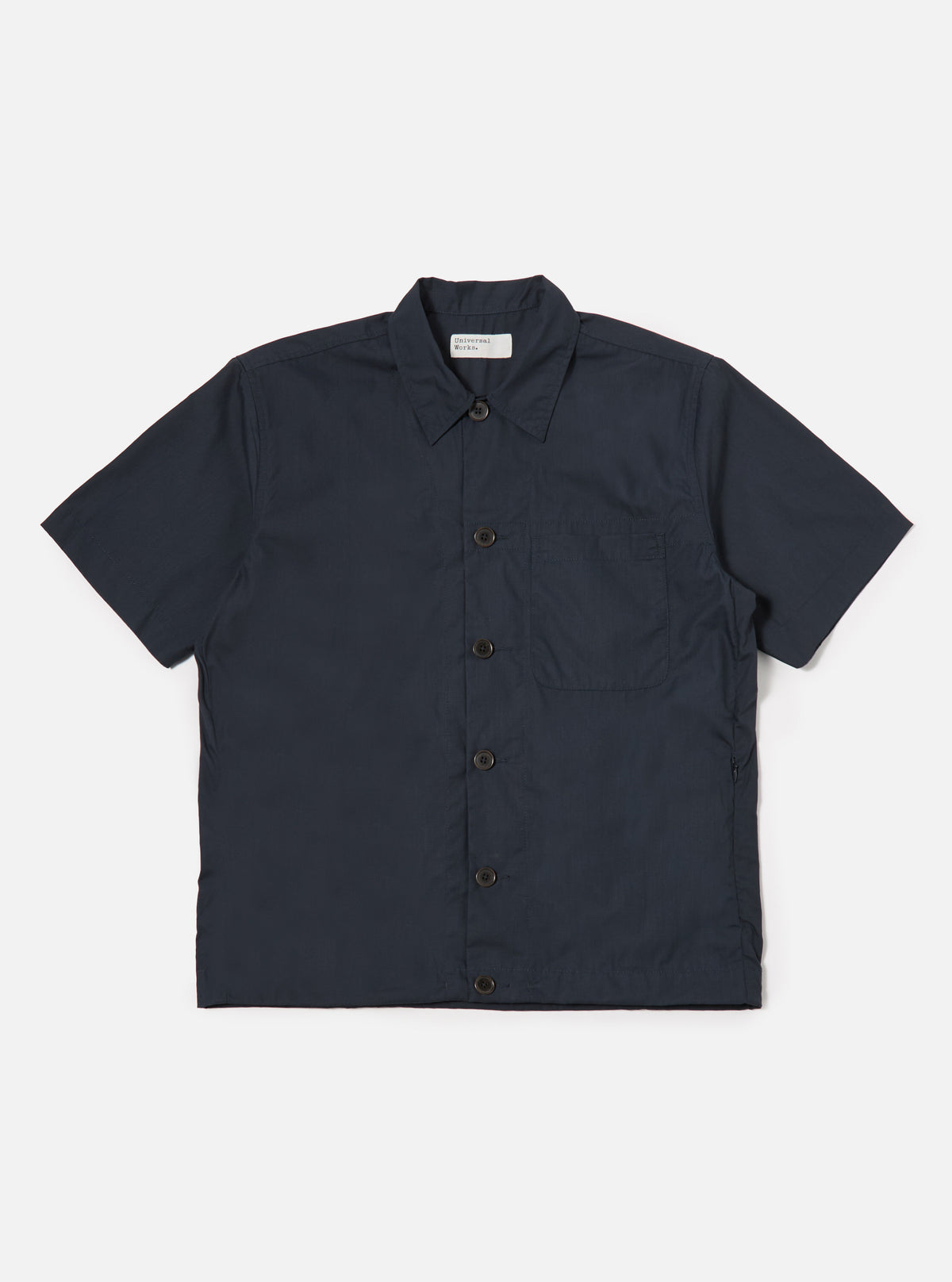 Navy Recycled Polytech Tech Overshirt