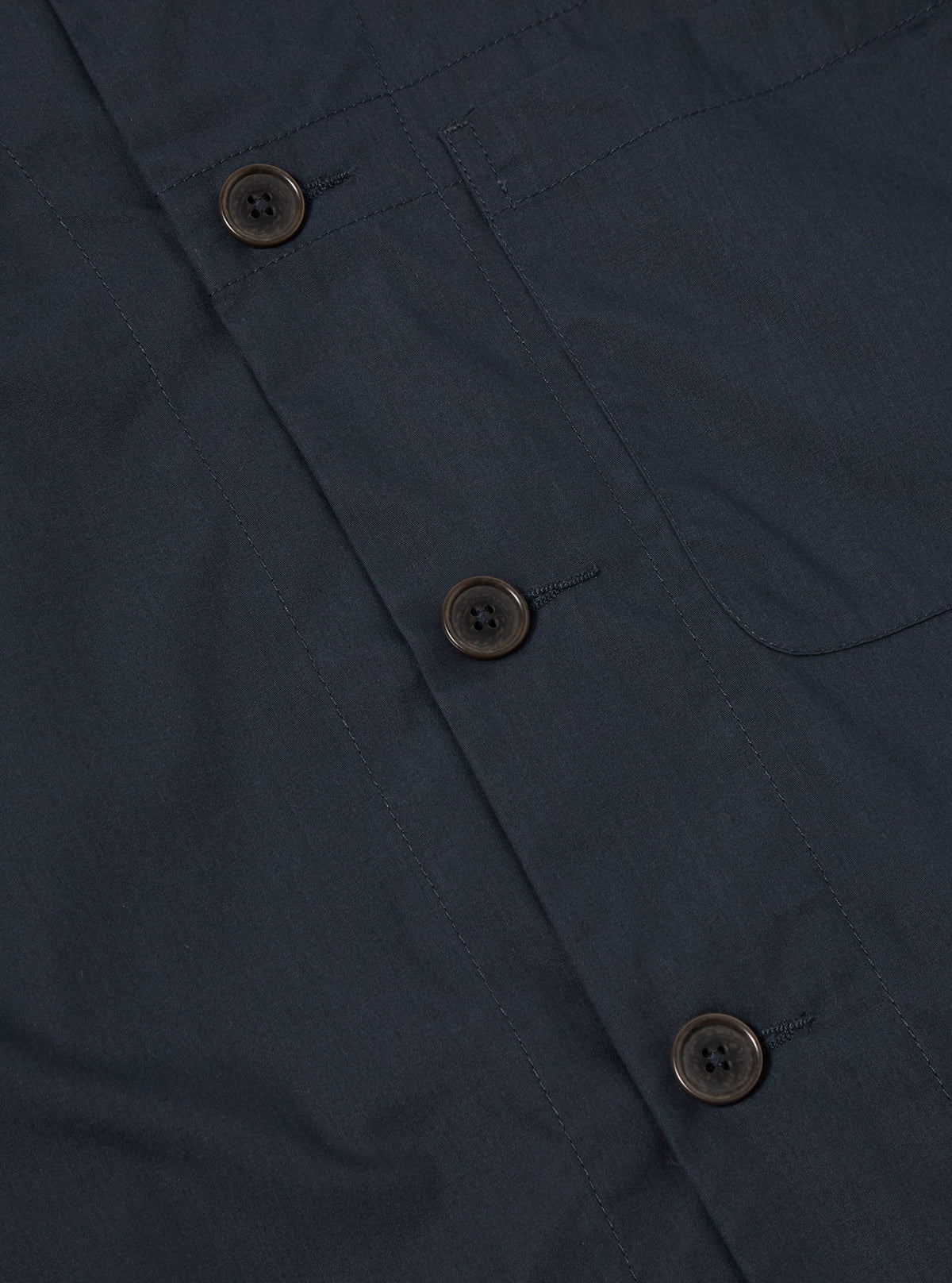 Navy Recycled Polytech Tech Overshirt