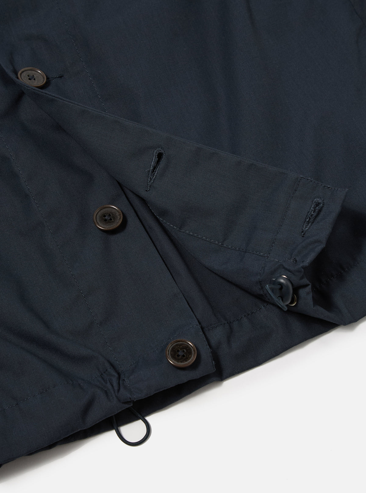 Navy Recycled Polytech Tech Overshirt