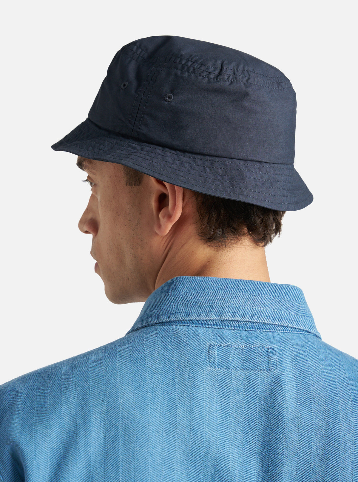Navy Recycled Polytech Beach Hat