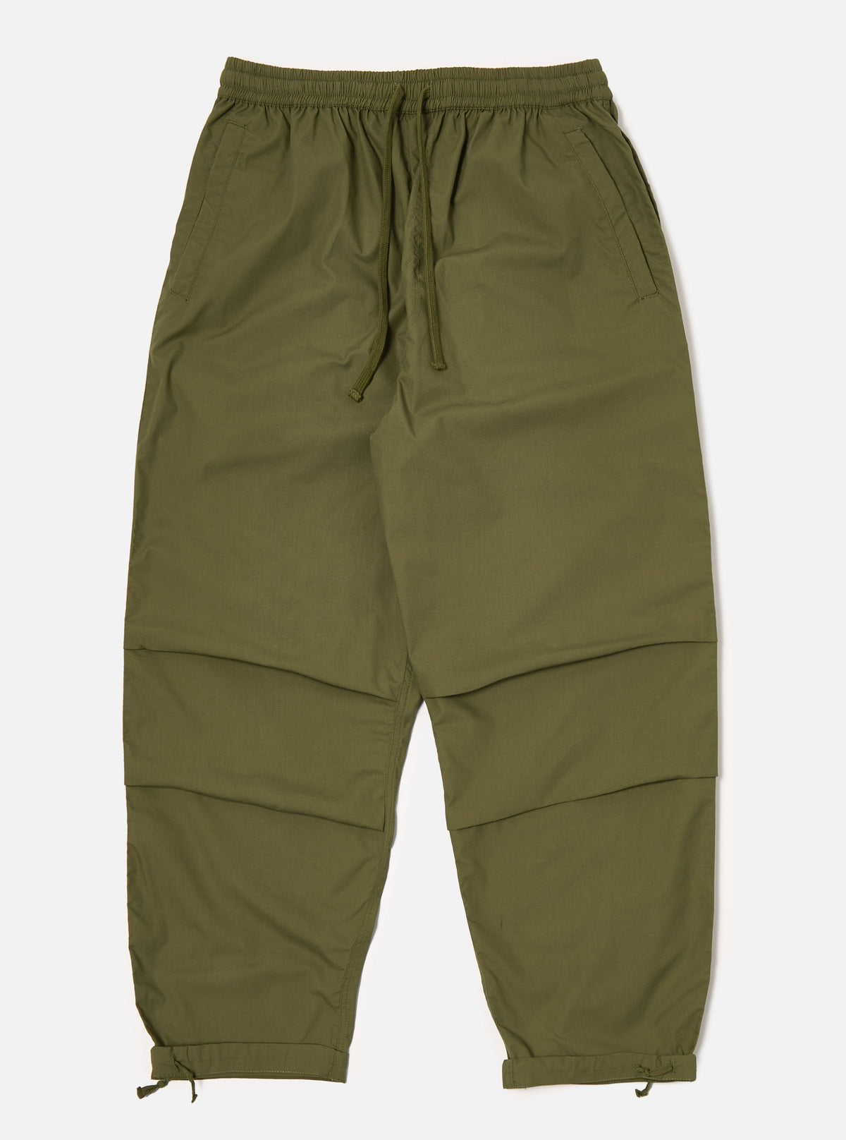 Olive Recycled Polytech Parachute Pant