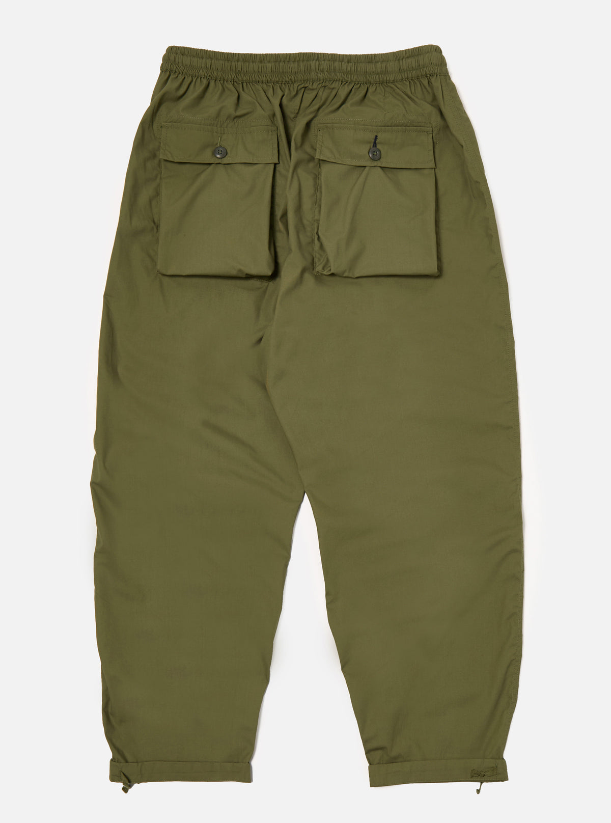 Olive Recycled Polytech Parachute Pant