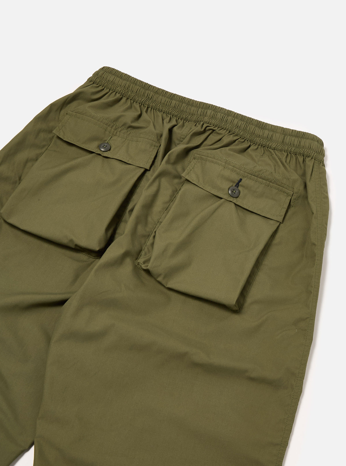 Olive Recycled Polytech Parachute Pant