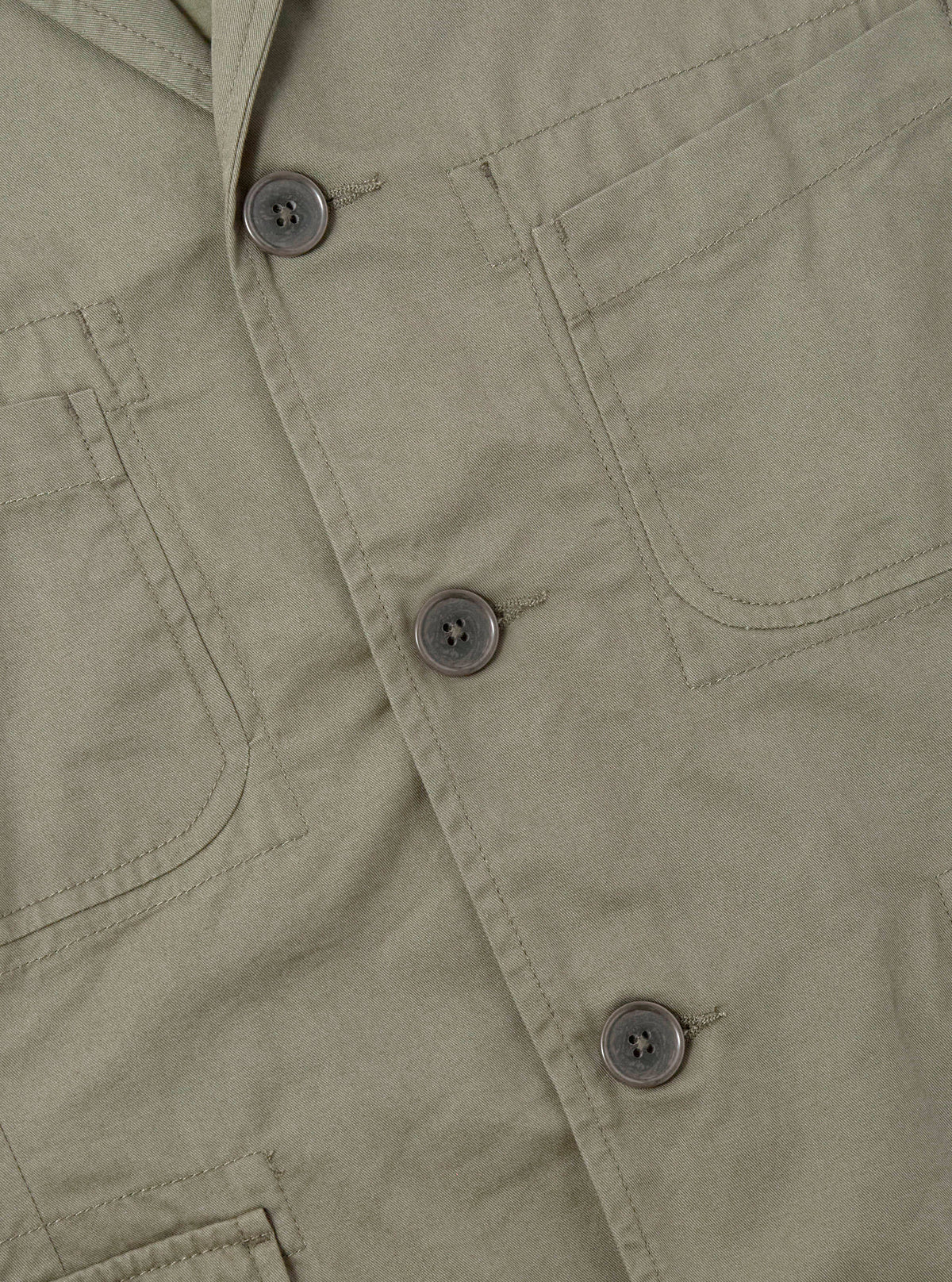 Khaki Diamond Twill Barra Jacket