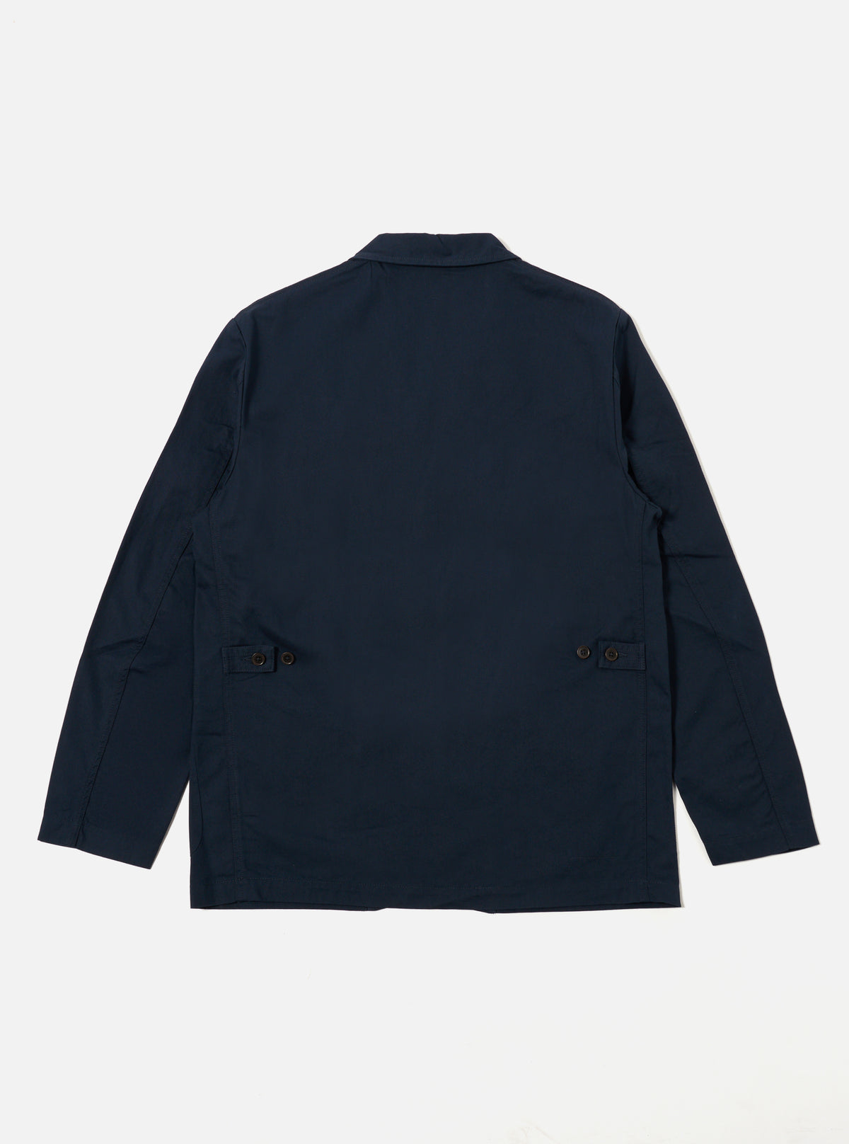 Navy Cotton Twill Barra Jacket