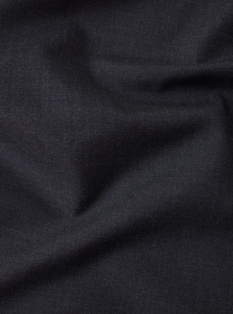Charcoal Tropical Suiting Oxford Pant