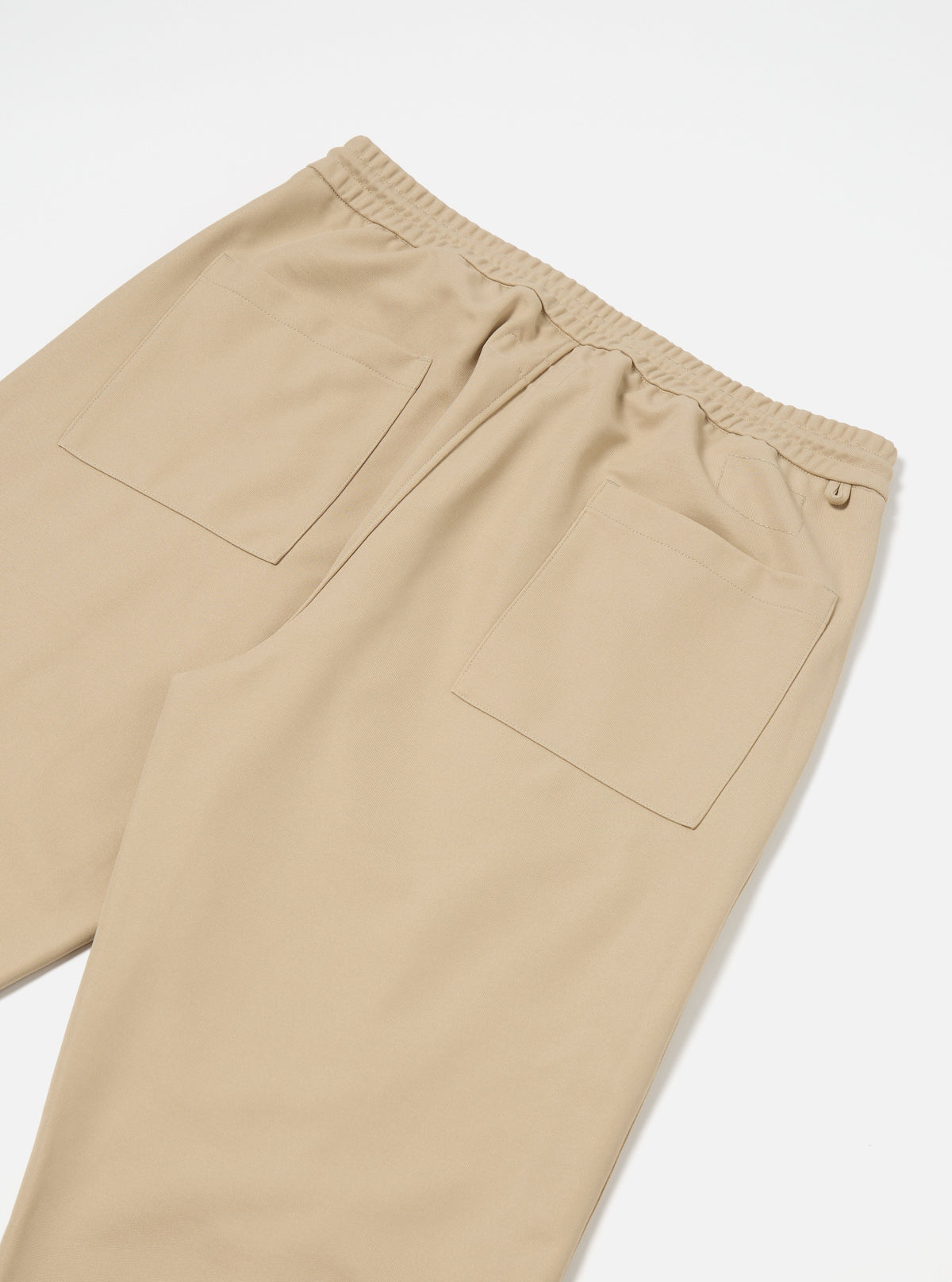 Sand Recycled Poly Organic Cotton Denis Track Trouser