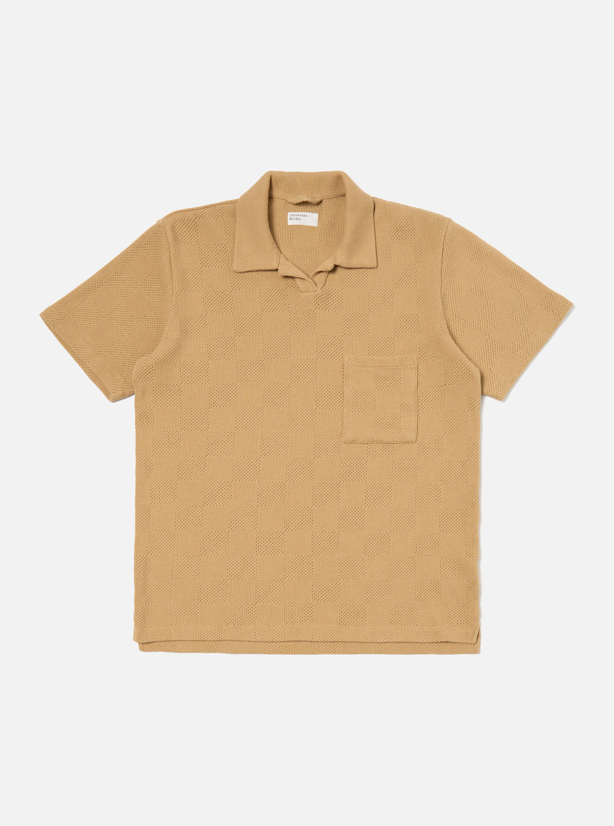 Sand Fantasy Checkerboard Vacation Polo