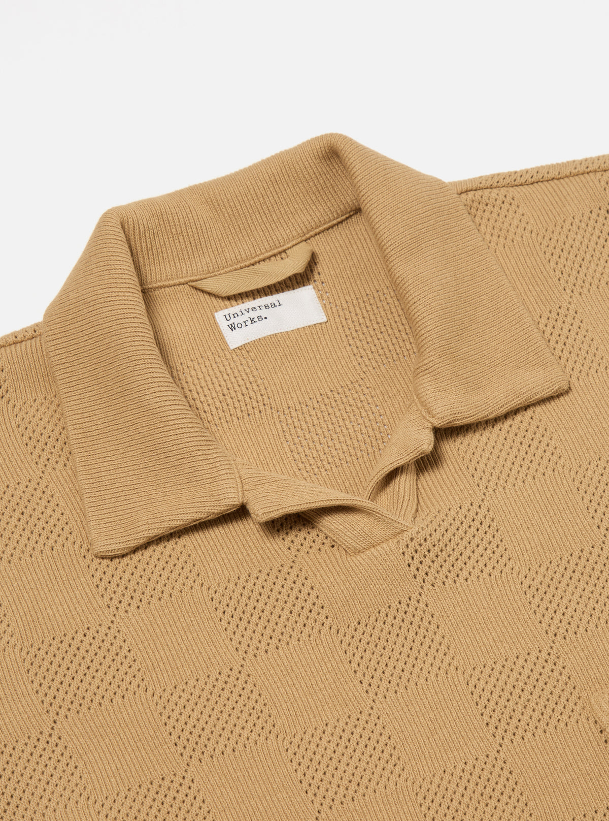 Sand Fantasy Checkerboard Vacation Polo