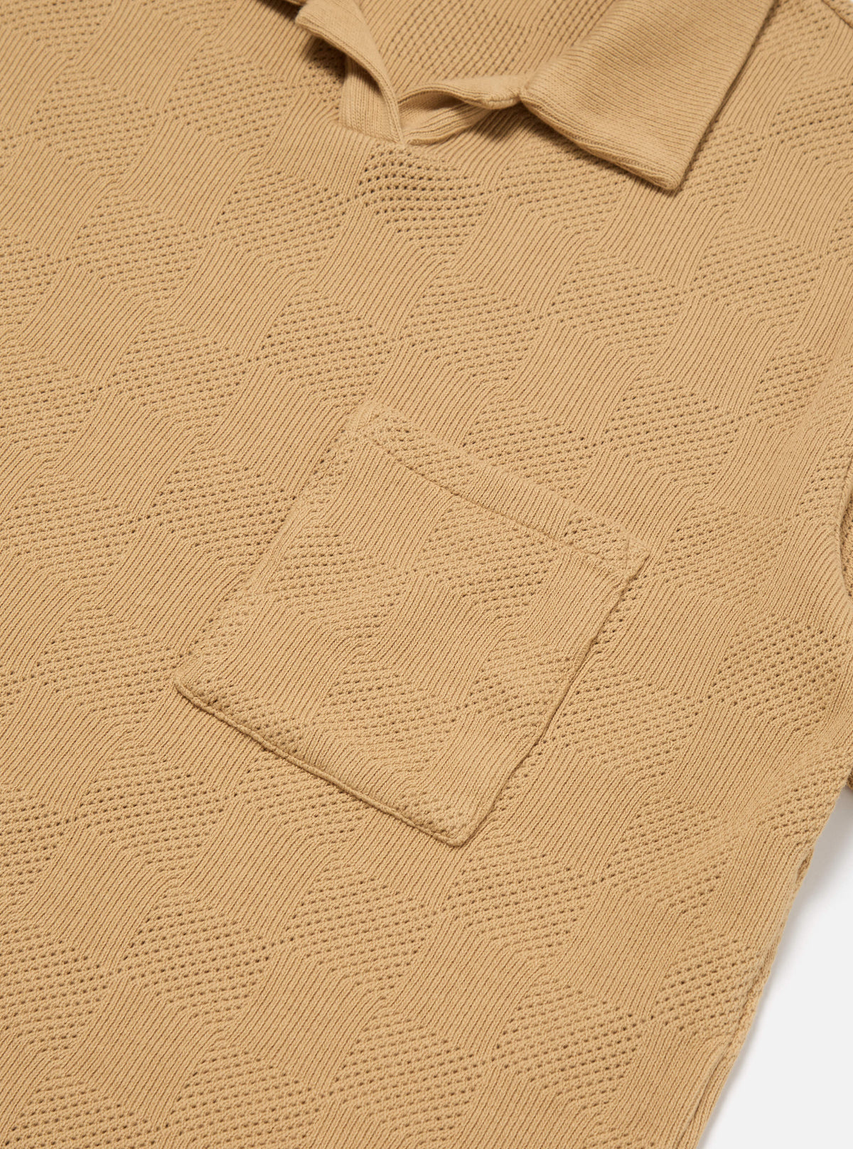 Sand Fantasy Checkerboard Vacation Polo