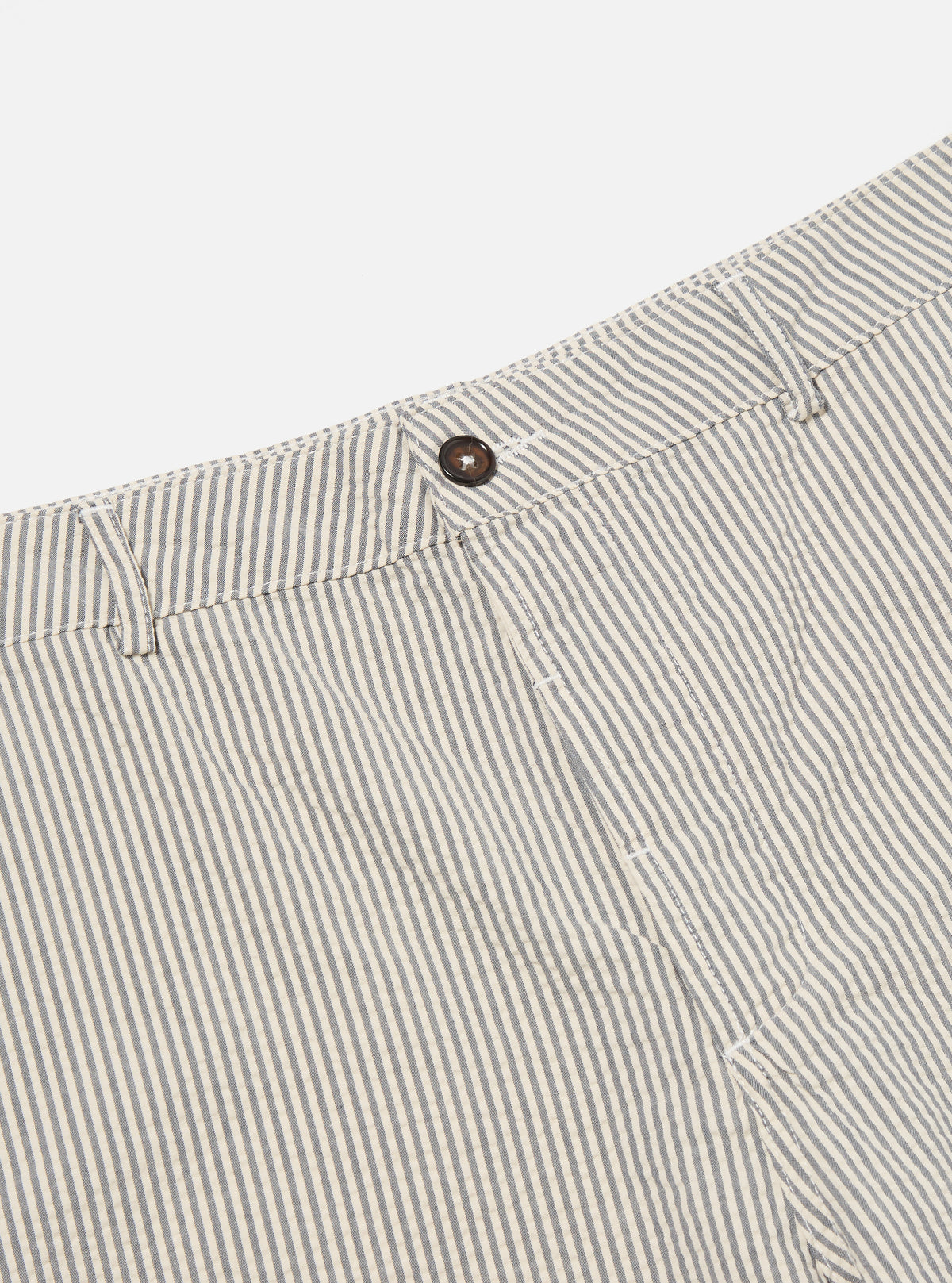 Grey Derby Stripe Military Chino