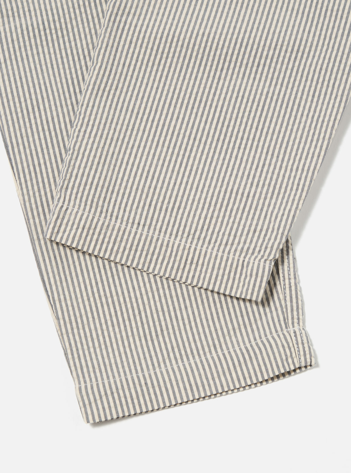 Grey Derby Stripe Military Chino