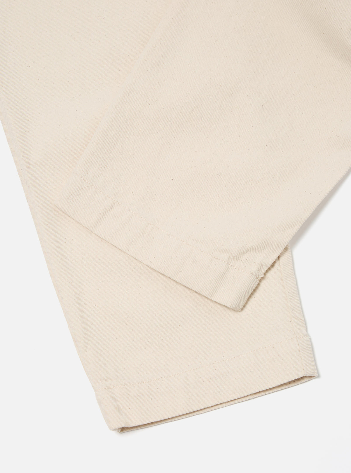 Ecru Recycled Cotton Duke Pant
