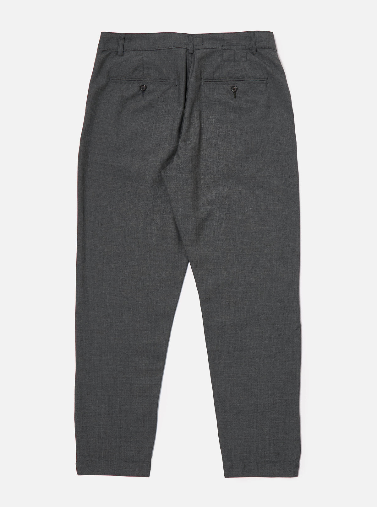 Grey Marl Tropical Suiting Military Chino