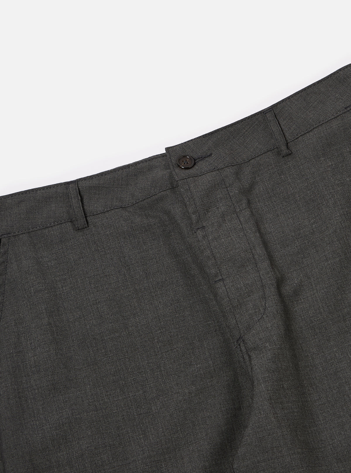 Grey Marl Tropical Suiting Military Chino