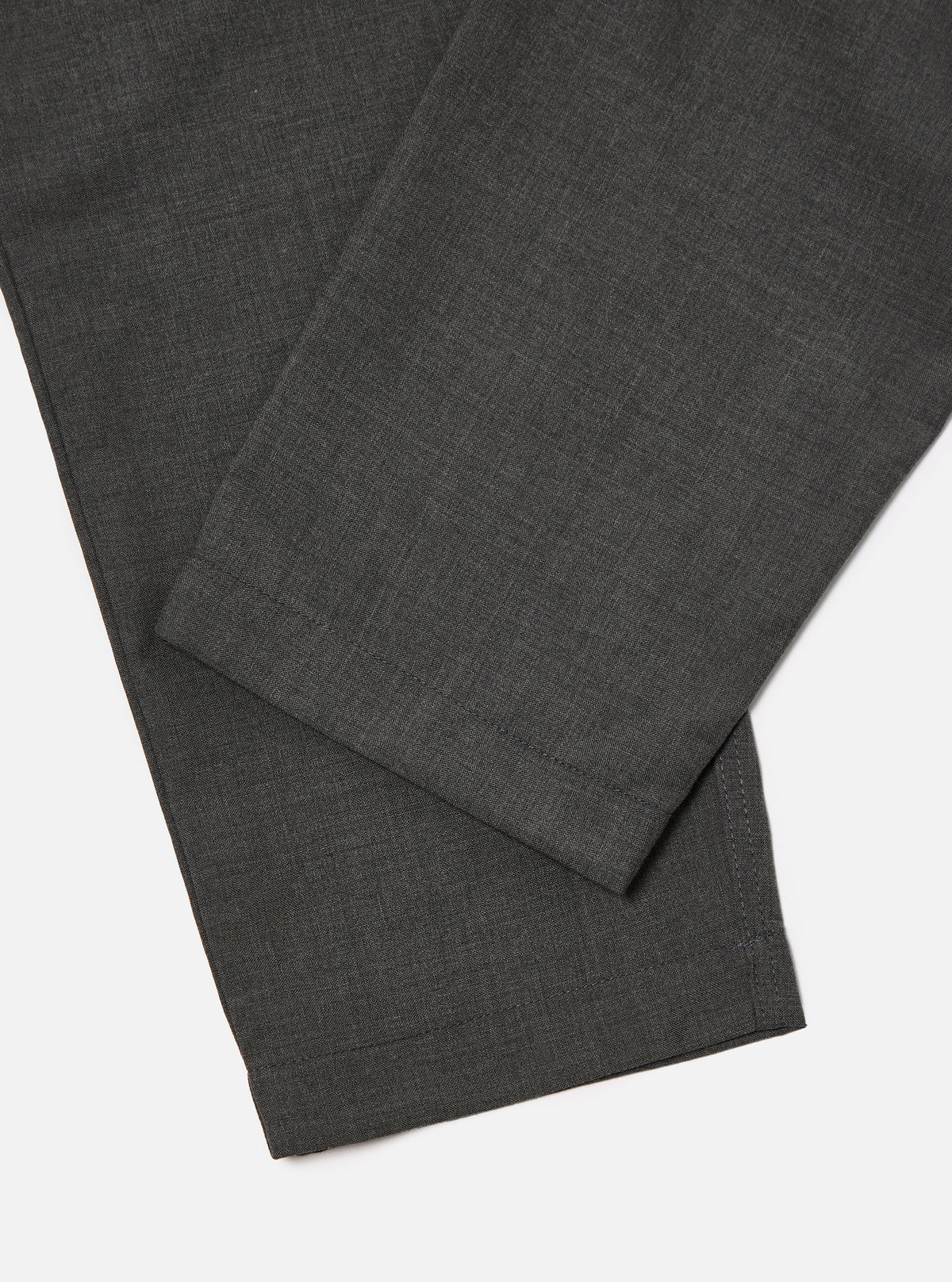 Grey Marl Tropical Suiting Military Chino