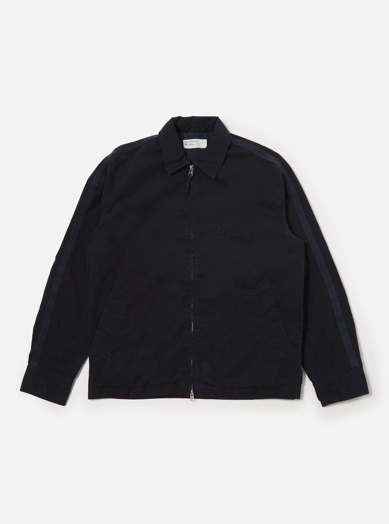 Navy Summer Canvas Windcheater Jacket