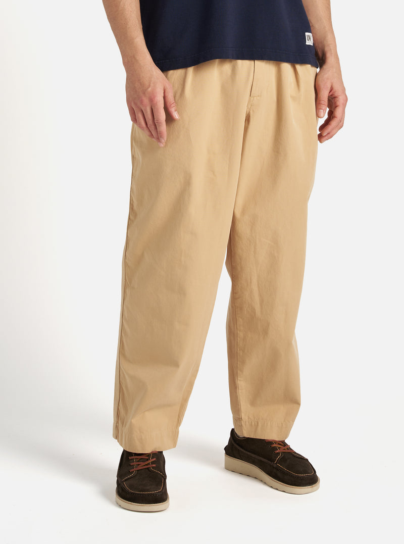 Dark Sand Summer Canvas Oxford Pant