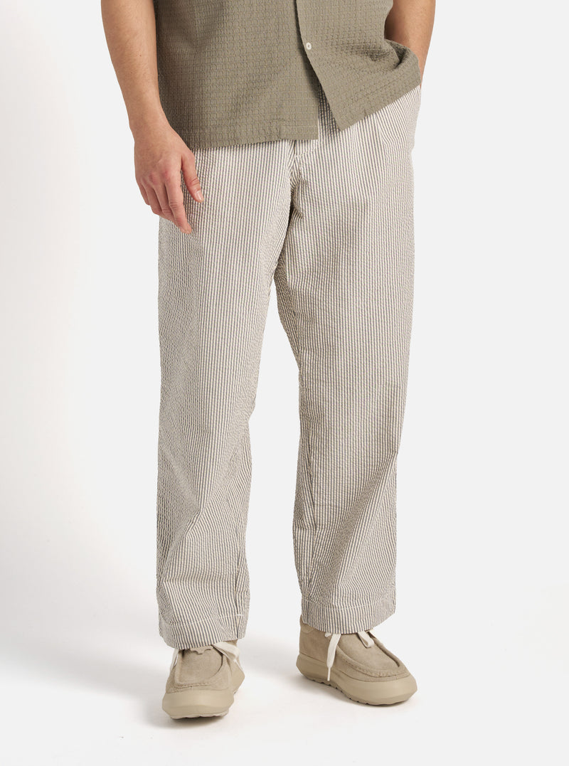 Grey Derby Stripe Duke Pant
