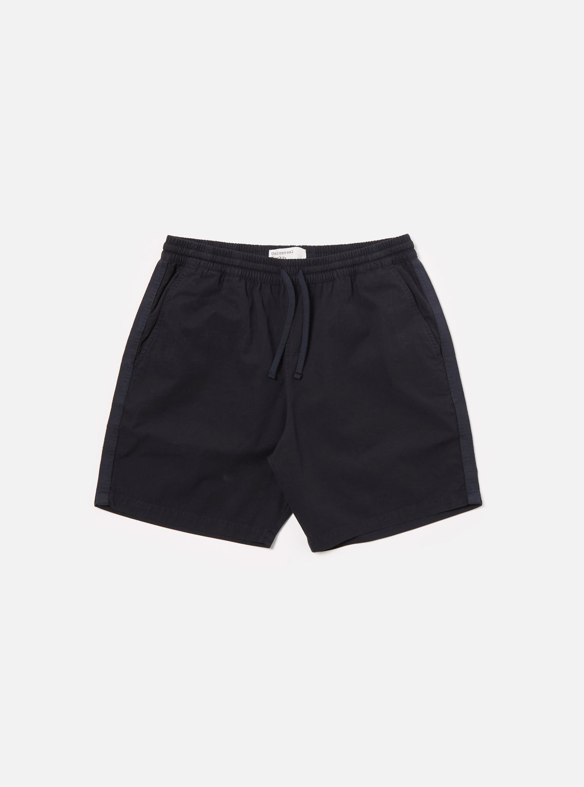 Navy Summer Canvas Beach Short