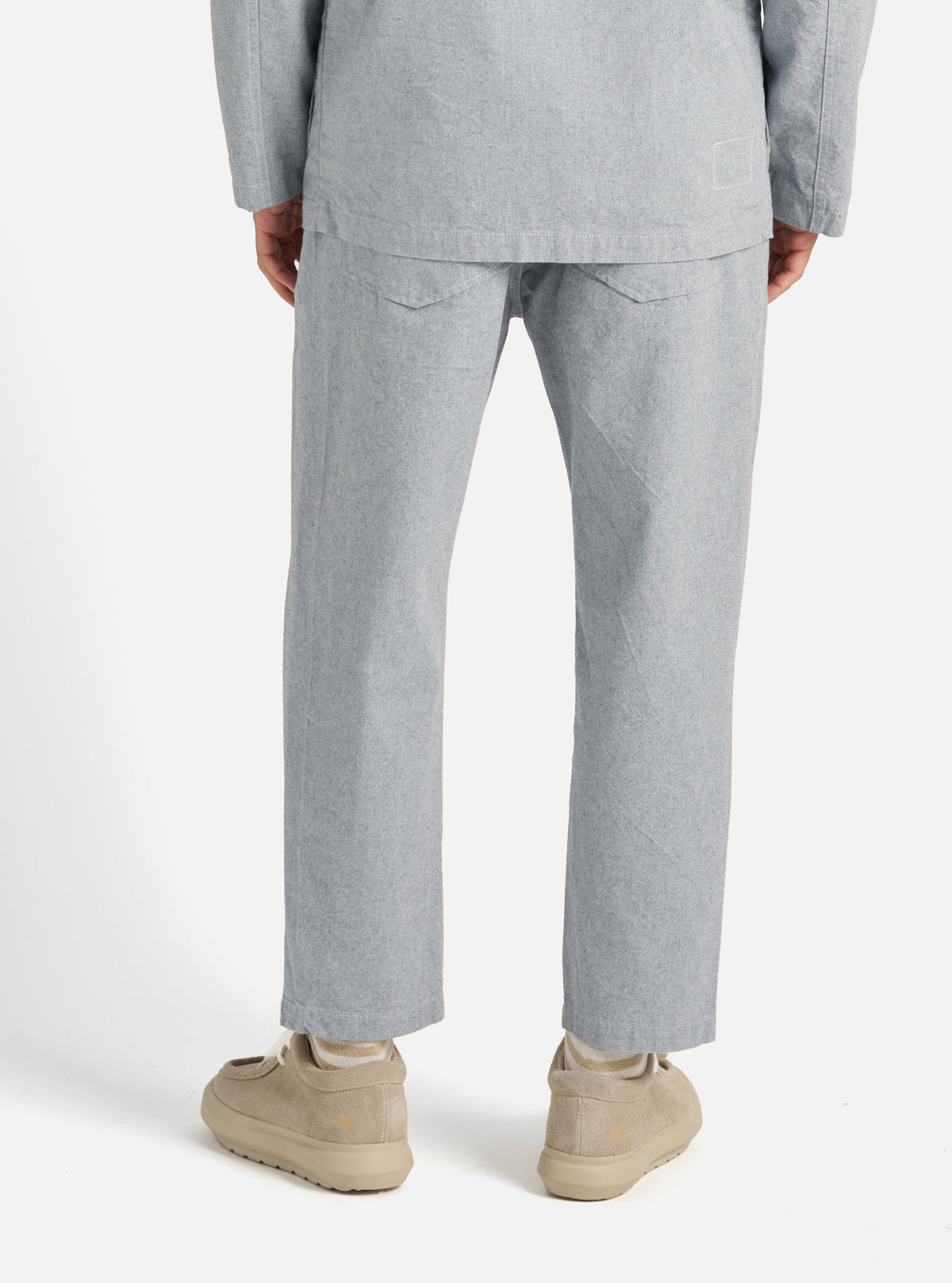 Indigo Reworked Jean Cloth Hi Water Trouser